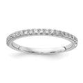 14ky Yellow Lab Grown Diamond VS+ F+ 1/5ct Wedding Band
