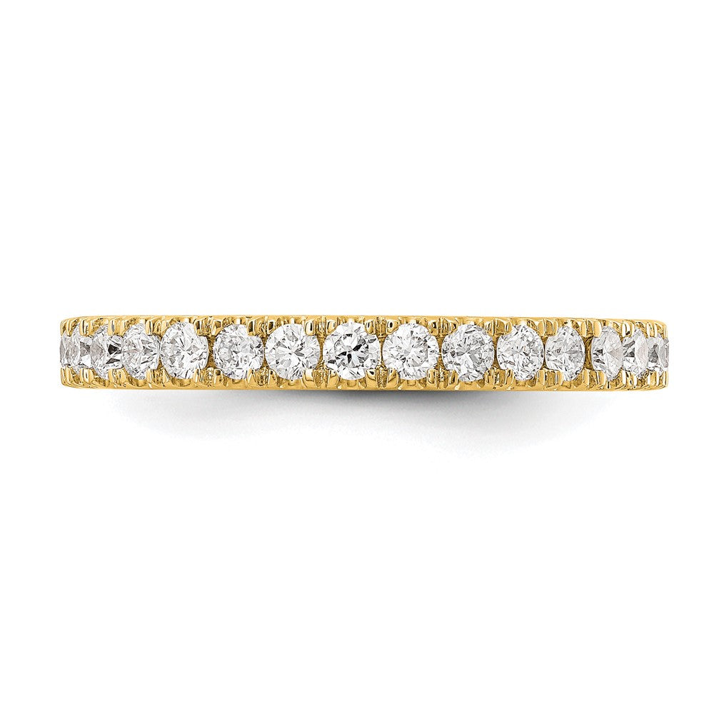 14k 1/2 carat Lab Grown Diamond VS/SI+ G+ Complete Wedding Band