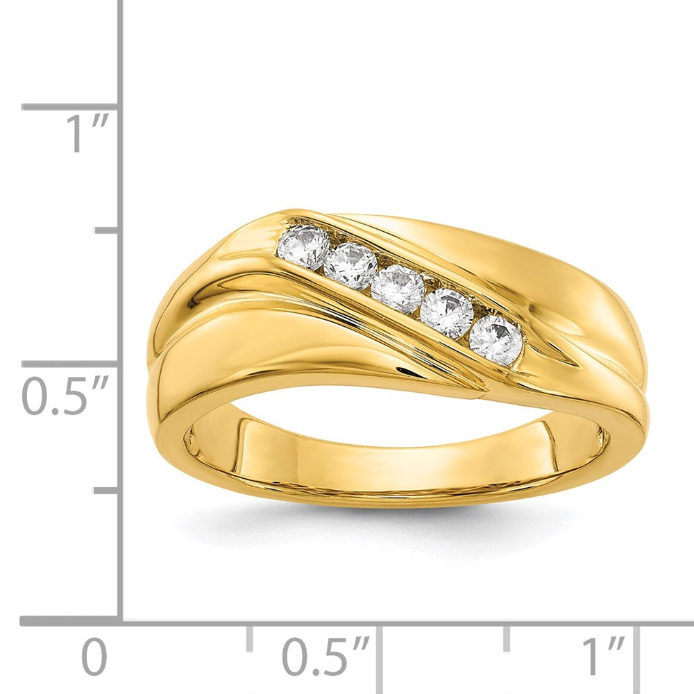 IB Goodman 14k 1/3 carat Diamond Mens Ring