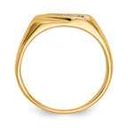 IB Goodman 14k 1/8 carat Diamond Mens Ring