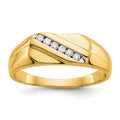 IB Goodman 14k 1/8 carat Diamond Mens Ring