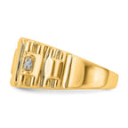 IB Goodman 14k AA Diamond Mens DAD Ring
