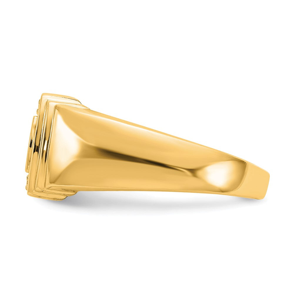 IB Goodman 14k 1/20 carat AA Diamond Mens DAD Ring