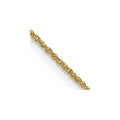 14K .70mm Ropa with Spring Ring Clasp Chain