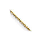 14K .70mm Ropa with Spring Ring Clasp Chain