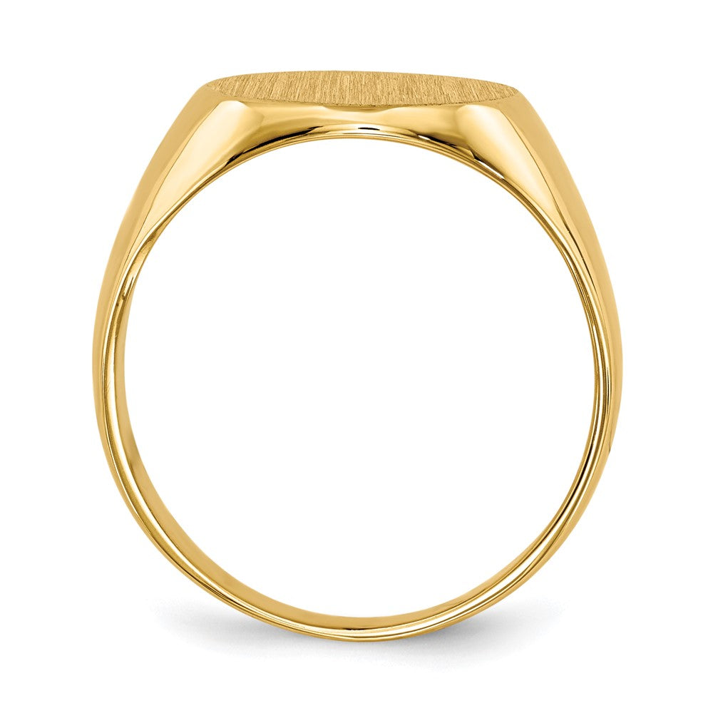 18ky Signet Ring