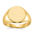 18ky Signet Ring