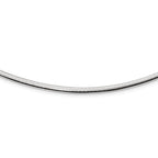 Sterling Silver Gold-pltd 3mm Reversible w/ ext Cubetto Chain