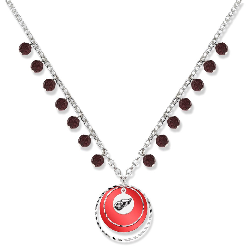 DETROIT RED WINGS GAME DAY NECKLACE