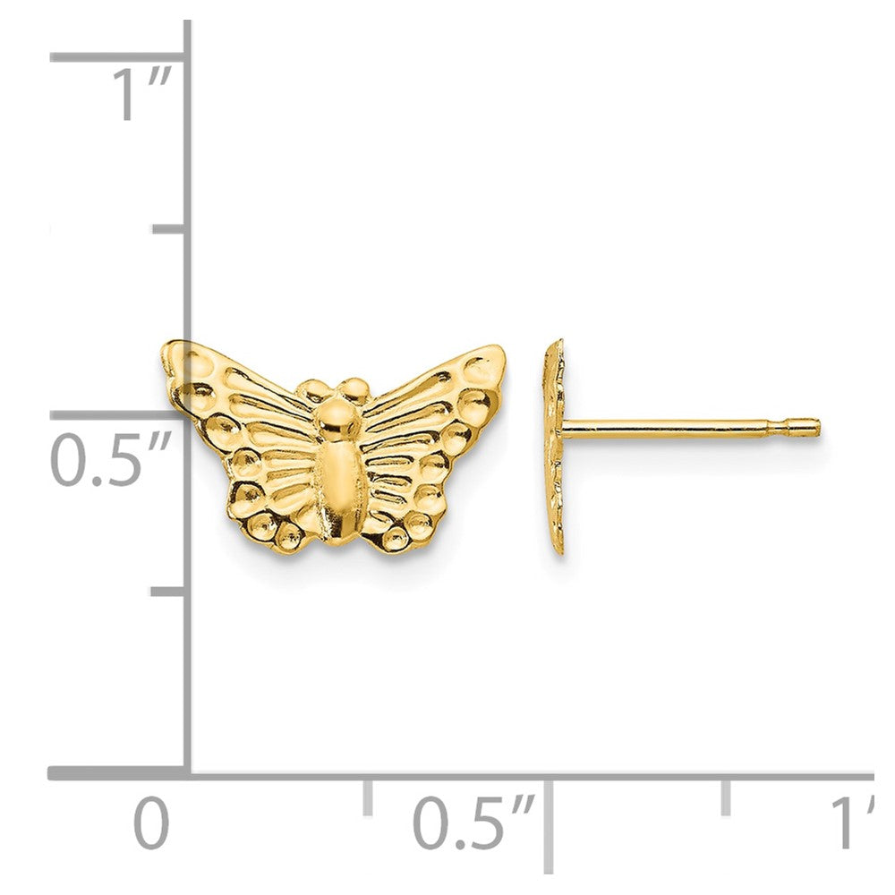 14k Madi K Butterfly Childrens Post Earrings