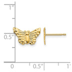 14k Madi K Butterfly Childrens Post Earrings