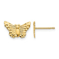 14k Madi K Butterfly Childrens Post Earrings
