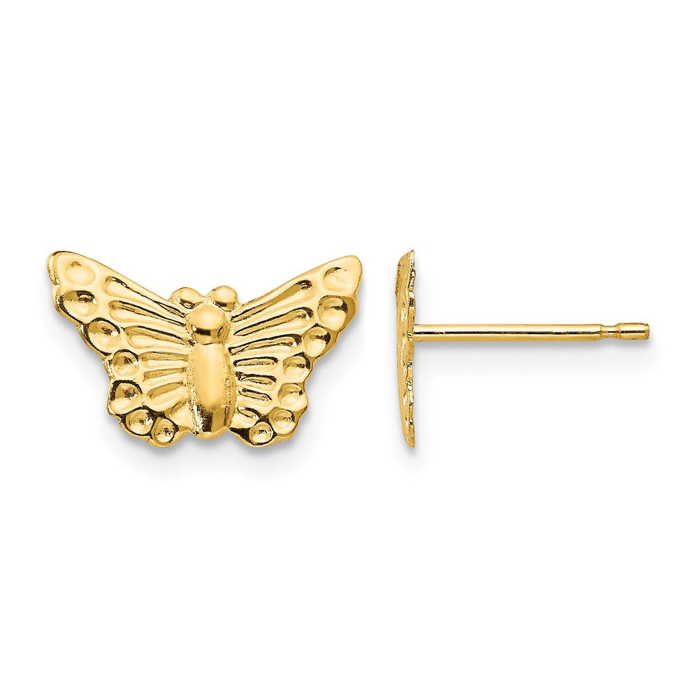 14k Madi K Butterfly Childrens Post Earrings