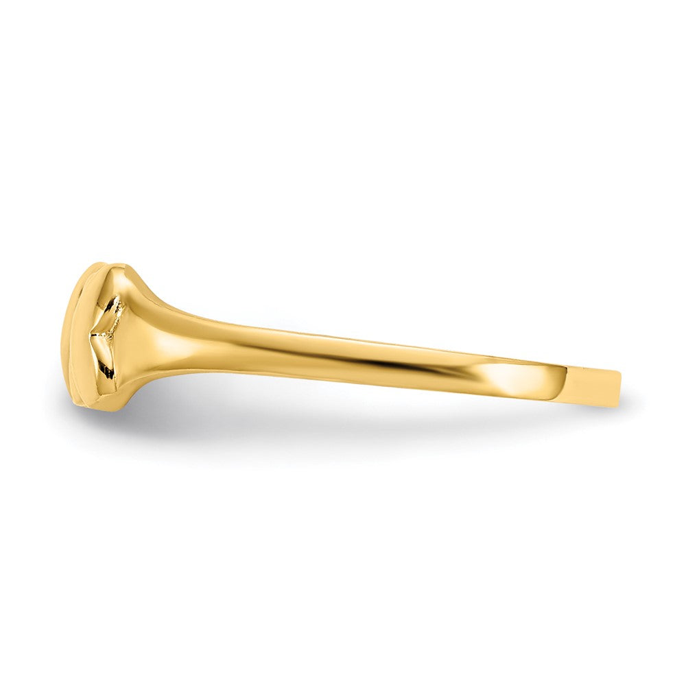 14k Madi K Two Hearts Baby / Childrens Ring