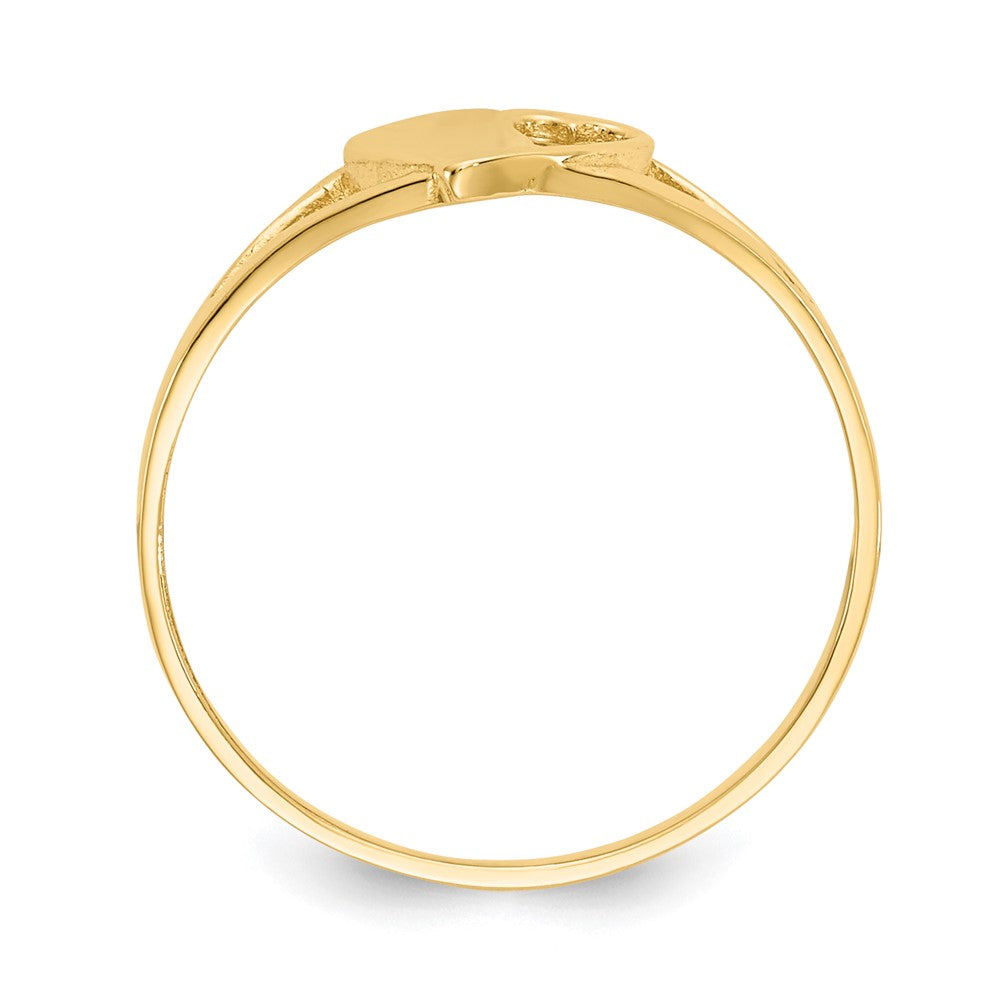 14k Madi K Heart Baby / Childrens Ring