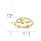 14k Madi K Heart Baby / Childrens Ring