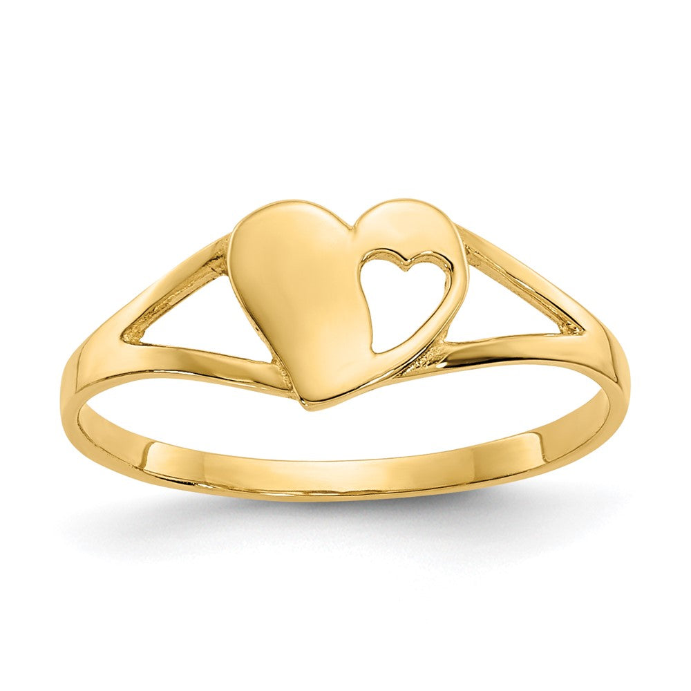 14k Madi K Heart Baby / Childrens Ring