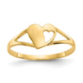14k Madi K Heart Baby / Childrens Ring
