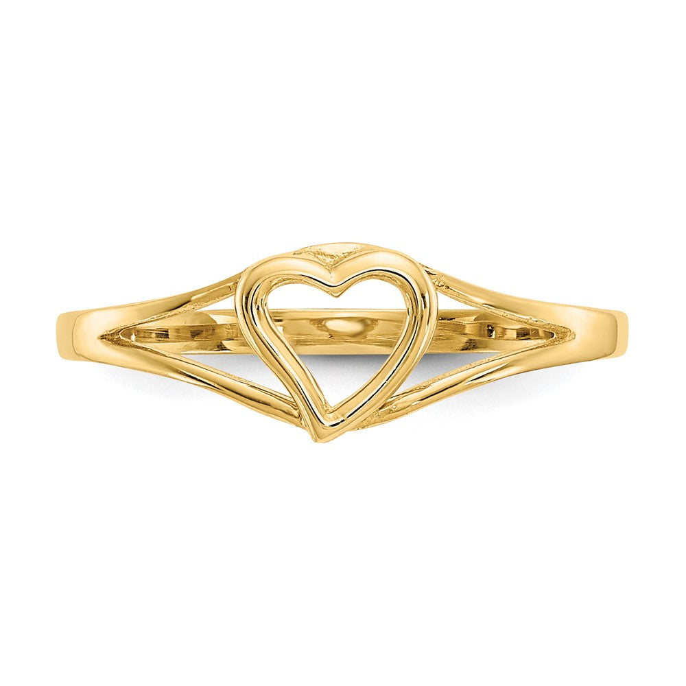 14k Madi K Heart Baby / Childrens Ring