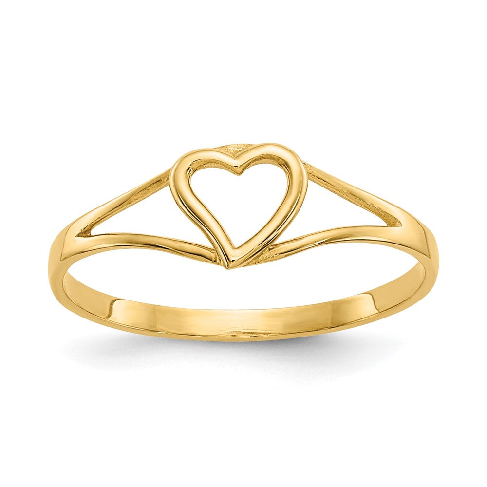 14k Madi K Heart Baby / Childrens Ring