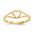 14k Madi K Heart Baby / Childrens Ring