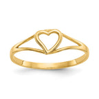 14k Madi K Heart Baby / Childrens Ring