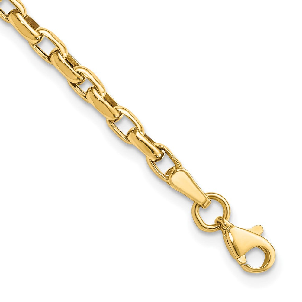 14k Polished 2mm Fancy Cable Link Bracelet