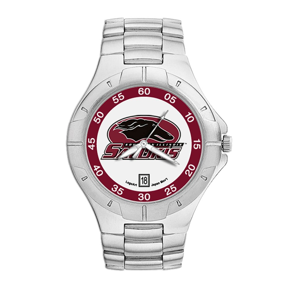 SOUTHERN ILLINOIS UNIV PRO II MAN'S BRACELET WATCH