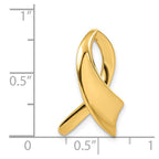 14k Polished Slide Fits up to 2mm Regular/6mm Fancy or Reversible Omega