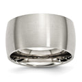Chisel Stainless Steel Brushed 12mm Half Round Band