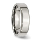 Chisel Stainless Steel Polished 6mm Beveled Edge Band