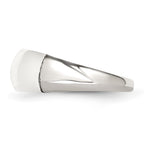 Stainless Steel 8mm Cats Eye Ring