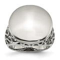 Stainless Steel Polished Circle Ring