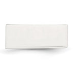 Stainless Steel Polished Signet Ring