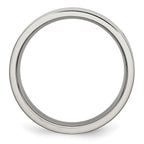 Chisel Stainless Steel Polished 5mm Flat Band