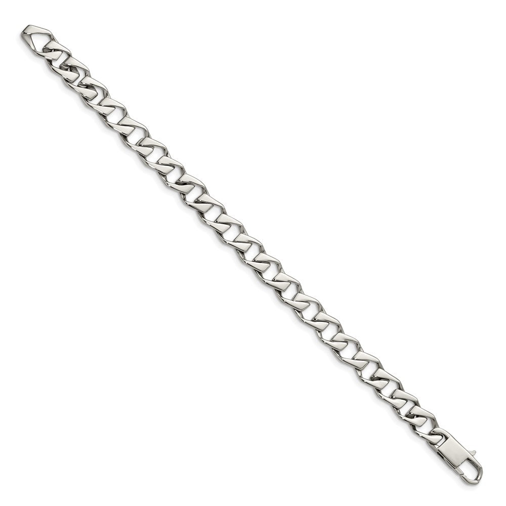 Chisel Stainless Steel Polished Fancy Link Bracelet