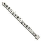 Chisel Stainless Steel Polished Fancy Link Bracelet