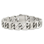 Chisel Stainless Steel Polished Fancy Link Bracelet