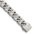 Chisel Stainless Steel Polished Fancy Link Bracelet