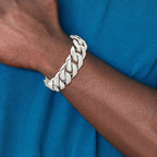 Chisel Stainless Steel Polished Fancy Curb Bracelet