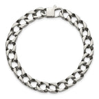 Chisel Stainless Steel Polished Square Link Bracelet