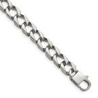 Chisel Stainless Steel Polished Square Link Bracelet
