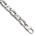 Chisel Stainless Steel Polished Anchor/Open Link Bracelet