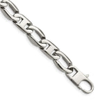 Chisel Stainless Steel Polished Anchor/Open Link Bracelet