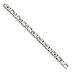 Chisel Stainless Steel Polished Anchor Link Bracelet