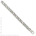 Chisel Stainless Steel Polished Anchor Link Bracelet