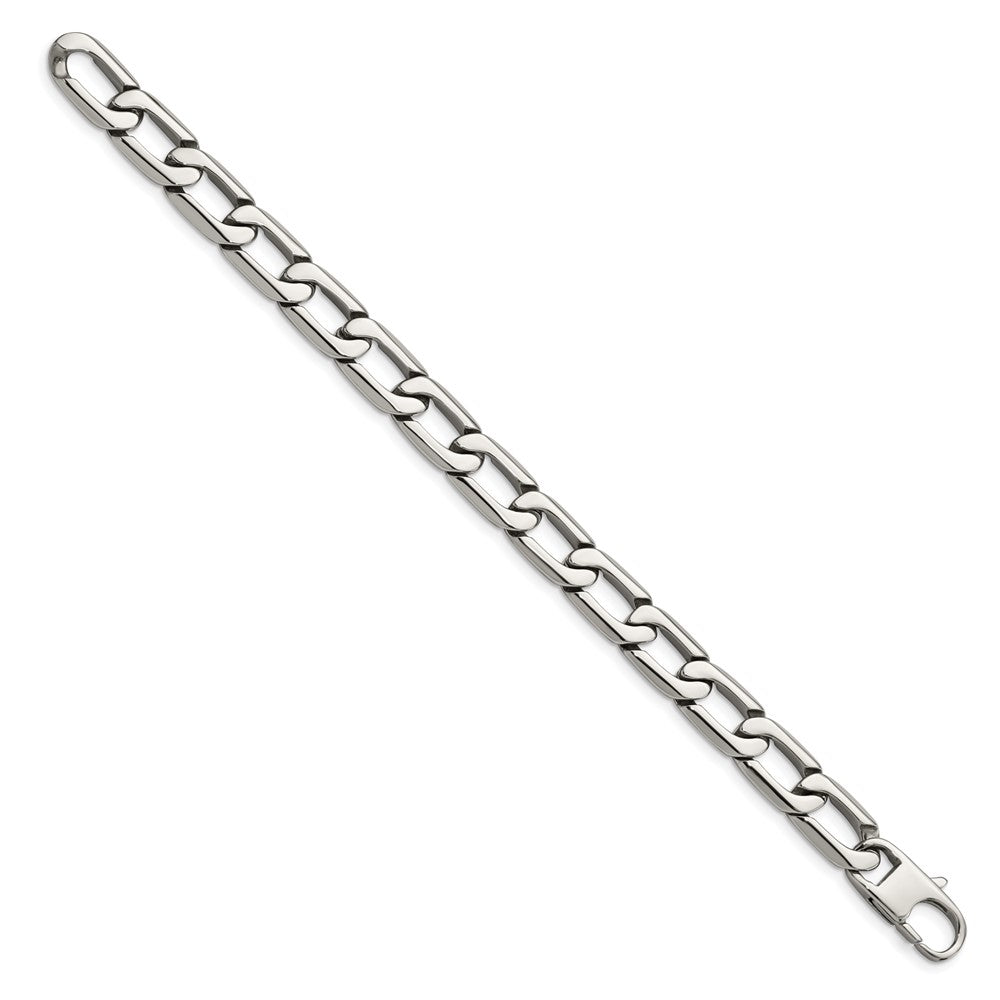 Chisel Stainless Steel Polished Open Link Bracelet