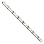 Chisel Stainless Steel Polished Open Link Bracelet