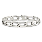 Chisel Stainless Steel Polished Open Link Bracelet
