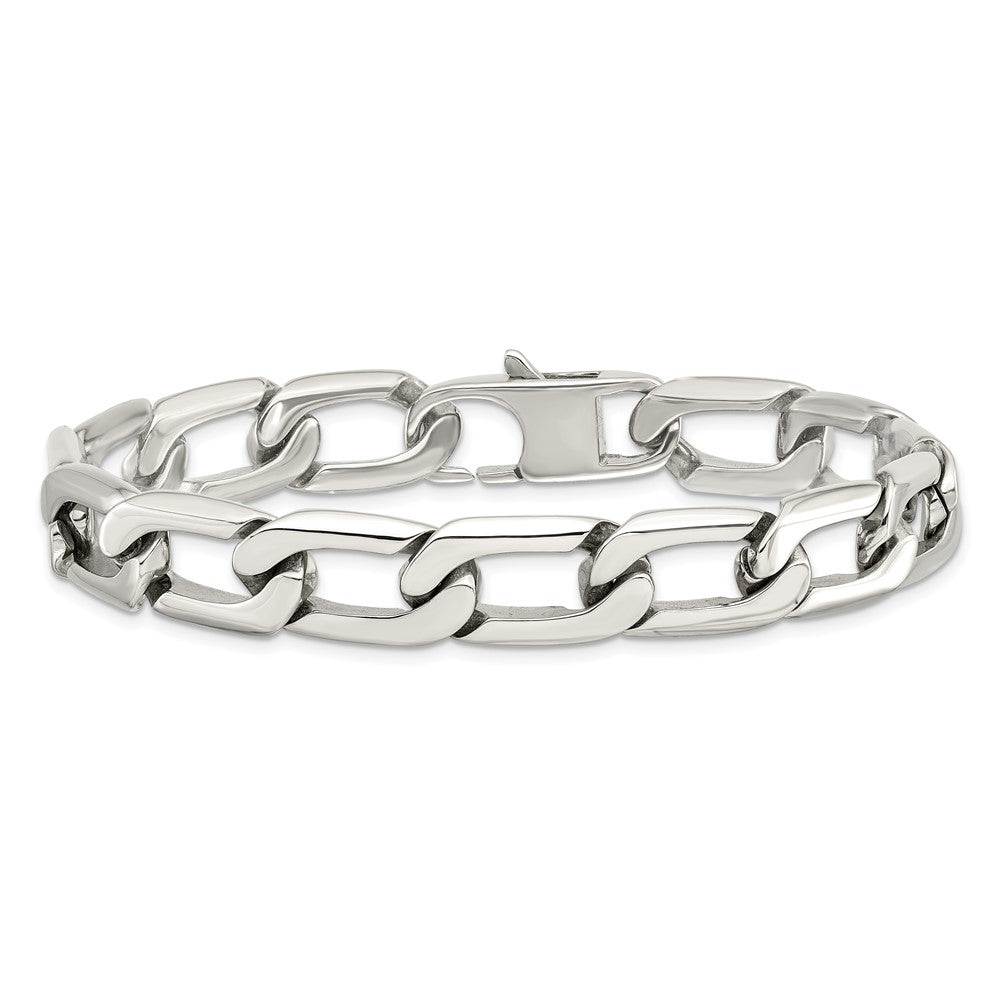 Chisel Stainless Steel Polished Open Link Bracelet